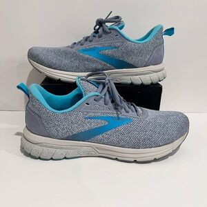 Brooks Anthem 3 Women’s 10.5 B Gray Blue Running Shoes Sneakers 1203231B017